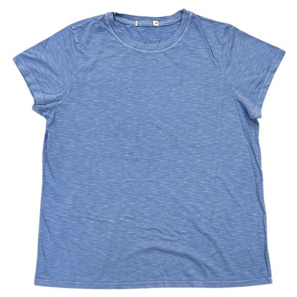 Marine Layer Tops - Marine Layer Women's T-Shirt Swing Crew Tee Relaxed Fit Drape Bottom Pima Cotton